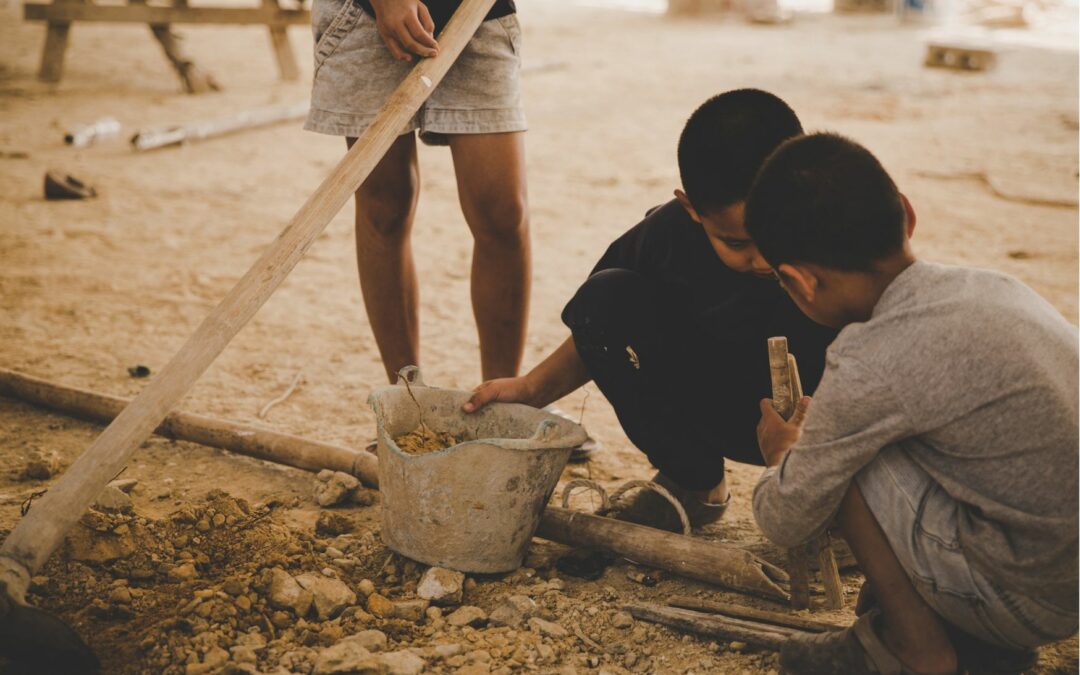 enfants au travail