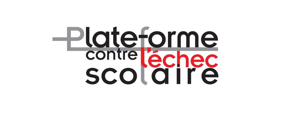 logo plateforme contre l'échec scolaire