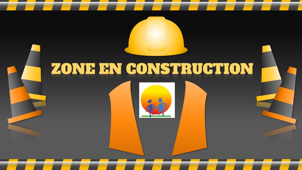 Zone en construction Page en construction