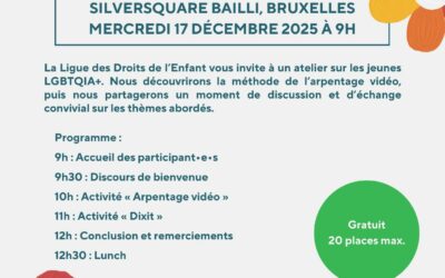 Atelier « Les droits des jeunes LGBTQIA+ »
