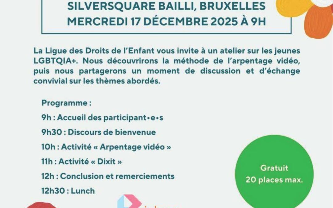 Atelier « Les droits des jeunes LGBTQIA+ »