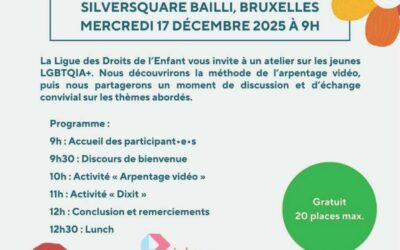 Atelier « Les droits des jeunes LGBTQIA+ »
